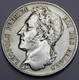 LEOPOLD I ROI DES BELGES  1849   5 FRANCS ARGENT  _ 2 SCANS - 5 Francs