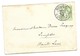 Entier Enveloppe Sage 5cts Utilisée En Algérie (Date 047). Bougie Constantine 1902. Cachet Arrivée Puy En Velay - Enveloppes Types Et TSC (avant 1995)