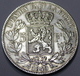 LEOPOLD I ROI DES BELGES  1849   5 FRANCS ARGENT  _ 2 SCANS - 5 Francs