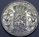 LEOPOLD I ROI DES BELGES  1850   5 FRANCS ARGENT  _ 2 SCANS - 5 Francs