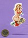 3 AUTOCOLLANT  STICKER PIN UP GIRL    S123 - Autocollants