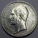 LEOPOLD I ROI DES BELGES  1851 MET PUNT  5 FRANCS    ARGENT  _ 3 SCANS - 5 Francs