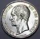 LEOPOLD I ROI DES BELGES  1851  5 FRANCS    ARGENT  _ 2 SCANS - 5 Francs