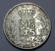 LEOPOLD I ROI DES BELGES  1870  5 FRANCS    ARGENT  _ 2 SCANS - 5 Francs