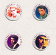 Jacques Brel Music Fan ART BADGE BUTTON PIN SET 1 (1inch/25mm Diameter) 35 X - Music