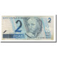 Billet, Brésil, 2 Reais, Undated (2001), KM:249a, TTB - Brésil