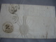 1844 Josselin Cachet Type 12 Lettre Taxee  7 Pour  Bordeaux - 1801-1848: Precursors XIX