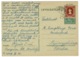 Ref 1275 - 1947 Up-Rated Postal Stationery Card Hungary - 58 Filler Rate To Larda - Entiers Postaux
