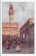 Florence - Piazza Della Signoria With Palazzo Vecchio - Tuck Oilette 7374 - Firenze (Florence)