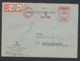 Deutsches Reich Reco Firmen-Orts-Brief  Absenderfreistempel AFS Fa. Siemens 1930 Bln Siemensstadt Bln Adlershof Lot 850 - Maschinenstempel (EMA)