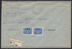 Yugoslavia 1949 R-letter Franked With Official Stamps Sent From Vrsac To Pancevo - Covers & Documents