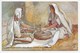 The Holy Land - Two Women Grinding At A Hand-Mill - Tuck Oilette 7311 - Palestine