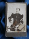 Photo CDV Rossillon à Sedan - Militaire Sergent Fourier Du 147e D'infanterie Circa 1900 L426 - Old (before 1900)