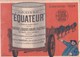 Calendrier 1924 Illustration Signée Jean Leprince Publicité "graisse équateur Pour Engrenages,wagon,chariots,materiel .. - Petit Format : 1921-40
