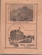 1901 Guide Chemins De Fer Suisse Indicateur Annuaire Train Guide Mignon - Chemin De Fer