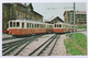 Two Of The Famed Jungfrau Trains At Kleine Scheidegg Station, Schweiz Svizzera Suisse Switzerland - Trains