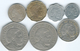 Seychelles - Independence - 1976 - 1, 5, 10, 25 & 50 Cents; 1 & 5 Rupees (KMs 21-27) - Seychelles