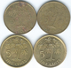 Seychelles - 5 Cents - 1981 (KM43) 1982 (KM47.1) 2003 (KM47.2) & 2007 (magnetic - KM47a) - Seychelles