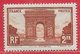 France N°258 Arc De Triomphe 2F Brun-rouge 1929-31 * - Neufs