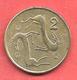 2 Cents , CHYPRE , Nickel-Bronze , 1983 , N° KM # 54.1 - Cyprus