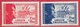 France N°565 1F20+8F80 Bleu & N°566 1F20+8F80 Rouge Légion Tricolore 1942 ** - Neufs