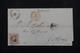 ESPAGNE - Lettre Pour La France ( Toulouse ) En 1871 , Affranchissement Plaisant - L 23027 - Briefe U. Dokumente