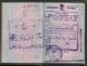 PAKISTAN USED EXPIRED PASSPORT BAHRAIN AND SAUDI ARABIA VISA STAMPS - Pakistan