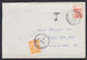 Yugoslavia Slovenia 1963 Letter From Beograd Insufficiently Franked And Franked With Porto Stamp In Recepient Post Off. - Briefe U. Dokumente