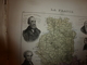Delcampe - 1880:RHONE (Lyon,Villefranche,Tarare,Thisy,Givors,Limonest,Beaujeu,etc)Carte Géo-Descriptive En Taille Douce Par Migeon. - Geographical Maps