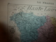 Delcampe - 1880:HTE-LOIRE(Le Puy,Brioude,Yssingeaux,Loudes,Vorey,Tence,Auzon,etc) Carte Géo-Descriptive En Taille Douce Par Migeon. - Cartes Géographiques