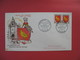 FDC 1954   La Rochelle  Porte De La Grosse Horloge   Blasons Aunis Angoumois Saintonge  Cachet Paris à Voir - 1950-1959