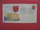 FDC 1955   Comtat Venaissin  Palais Des Papes   - Blason Du Comtat Venaissin    Cachet Carpentras  à Voir - 1950-1959