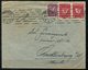 4452 - D.R. - Brief Mit U.a. Mi. 199d (2) - Infla Geprüft / Rückseitig Große Siegelmarke MAGDEBURG - Briefe U. Dokumente