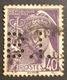 1938-1942, New Daily Stamps, Mercury, France, Republique Française, Used - 1876-1878 Sage (Type I)