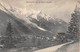 07652 "CHAMONIX ET LE MONT BLANC" CART. ORIG. SPED. '912. - Chamonix-Mont-Blanc