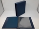 Lindner Ringbinder/Kassette 1130 Blau M. 20 Blatt 819 (DIN A5) Gebraucht (Z1560) - Reliures Seules