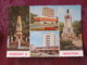 Serbia Unused Postcard Negotin Multiview Statue Hotel - Serbie