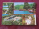 Croacia Unused Postcard Zagreb Multiview Coast River Boats Waterfall - Croatie