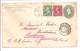 USA 1898>Kleinrond AMSTERDAM E>Kleinrond VOORTHUIZEN - Poststempels/ Marcofilie