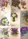 Lot De 20 Cartes Avec Des Violettes Dont Illustrateur Période  Art Nouveau à Art Déco 1900/1930 - 5 - 99 Postcards