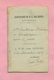 GENEALOGIE / BULLETIN / AVIS DE BAPTEME : 1925 -  DUNKERQUE - NOTRE DAME DES DUNES - MADELEINE DEBEIRE - Naissance & Baptême