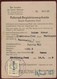 Carte D'enregistrement -Certificat Détaillé D 'une Bicyclette - Marque Patria WKG - Nom Propriétaire Koser En 1948  Vélo - Documents Historiques