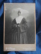 Photo Format Cabinet Verdeau à Moulins Religieuse  Fille De La Charité De St Vincent De Paul (Tante Lucie)CA 1885 - L423 - Anciennes (Av. 1900)