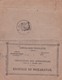 T.F. Humide à 5 Francs & 2/10 ème En Sus Sur Récépissé De Déclaration Circulation Des Automobiles  Motosacoche 1928 - Autres & Non Classés