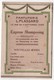 CARTE PARFUMEE Ancienne Calendrier 1912 Parfumerie L. Plassard - Vintage (until 1960)