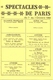 Delcampe - Octobre 1969 - Programme Théâtre Edouard VII - "Les Garçons De La Bande" - Représentation Du 4 Octobre 1969 - - Programs