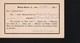 1 Carte   : Entier Postal     Année 1918 - 1901-20