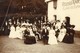 42. CPA.photo.RIORGES.  Personnages A La Terrasse Du Restaurant Plasse- Letang. 1909. Scan Du Verso. - Riorges