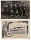 S.M.S. SMS Fürst Bismarck, Schiff Kaiserliche Marine, Schiffspost MSP 216, Ak 1916 + Foto Ak Besatzung 1916 - Krieg