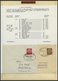 Delcampe - SAMMLUNGEN 1936, Spezialsammlung: Kraftkurspost Versuchsfahrten, Die Versuchsfahrten 1 - 12 Komplett Auf Belegen, Ausfüh - Gebraucht
